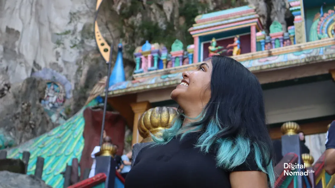 Take fun pictures at the Batu Caves