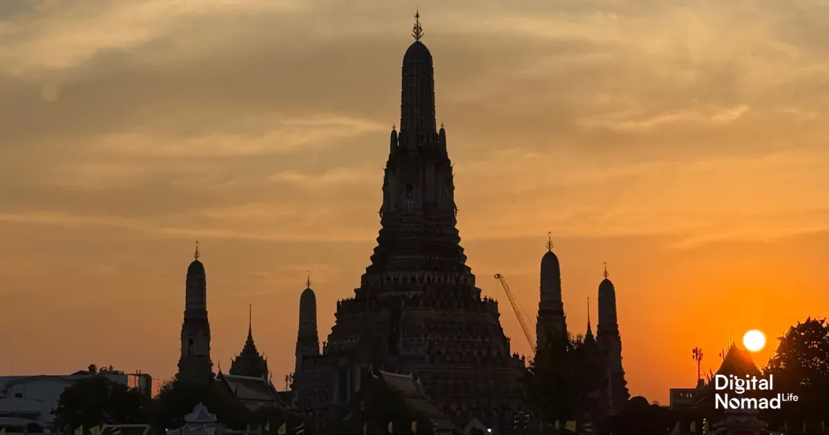 Wat Arun at sunset