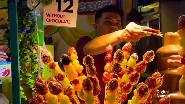 Street food at Jalan Alor Street Food Market